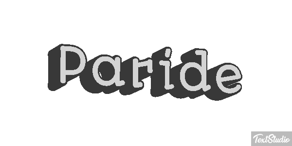 Paride Текстовый эффект
