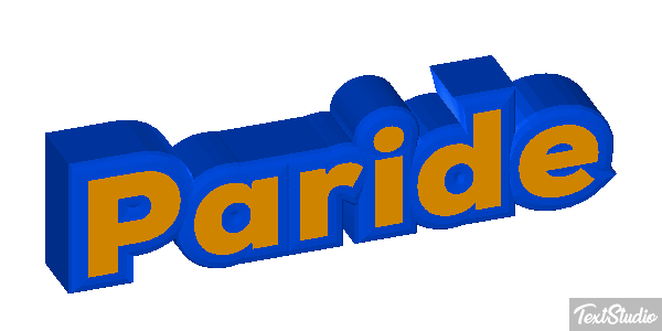 Paride Текстовый эффект