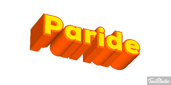 Paride Текстовый эффект
