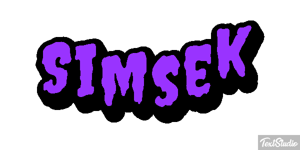 Şimşek Effet de texte
