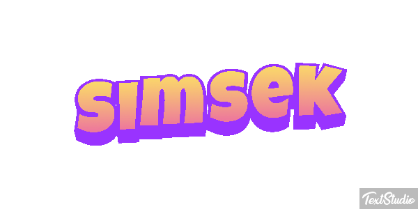 Şimşek Effet de texte