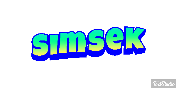 Şimşek Effet de texte