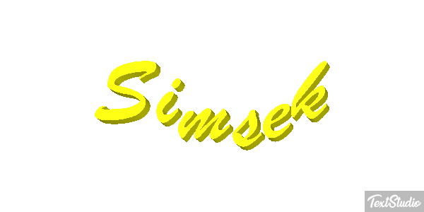 Şimşek Effet de texte