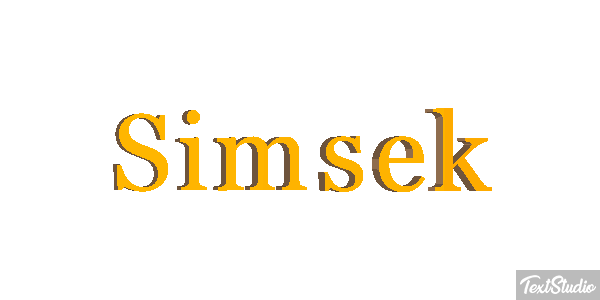 Şimşek Effet de texte