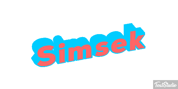 Şimşek Effet de texte