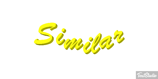 Similar Efekt tekstowy