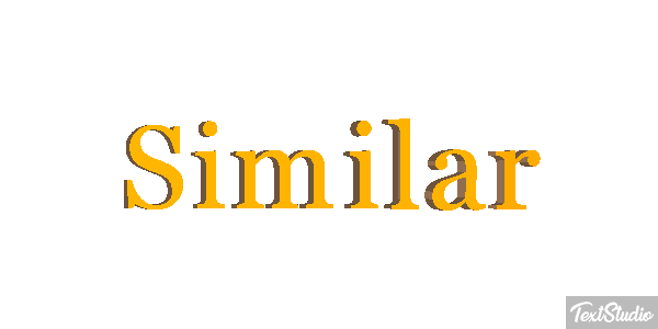 Similar Efekt tekstowy