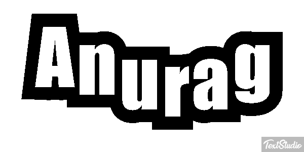 Anurag Text effect