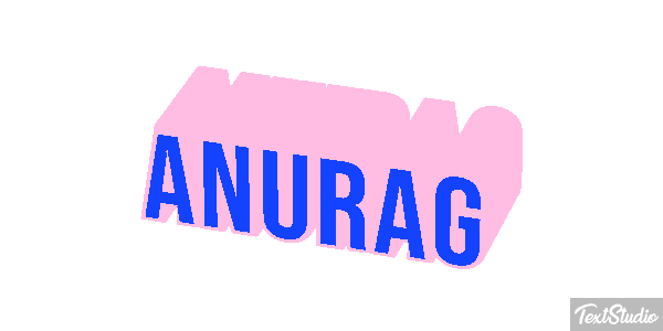 Anurag Text effect
