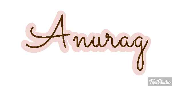 Anurag Text effect