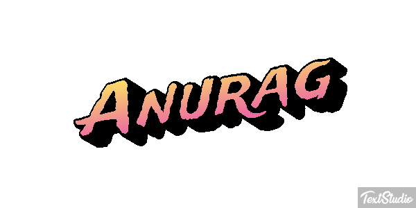 Anurag Text effect