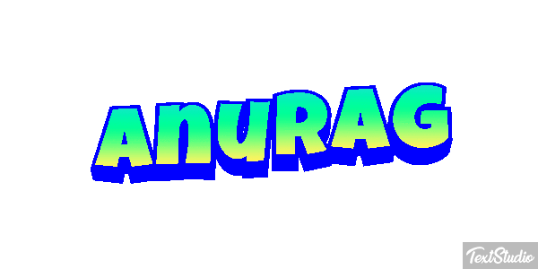 Anurag Text effect