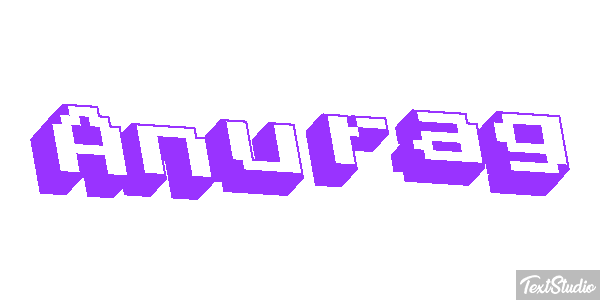 Anurag Text effect