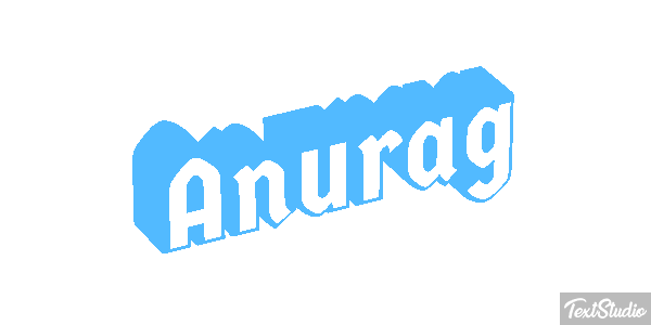 Anurag Text effect
