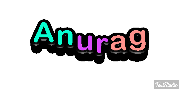 Anurag Text effect