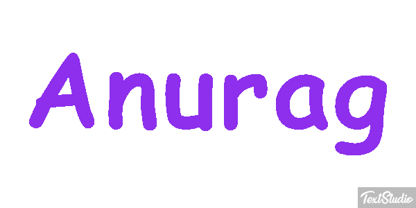 Anurag Text effect