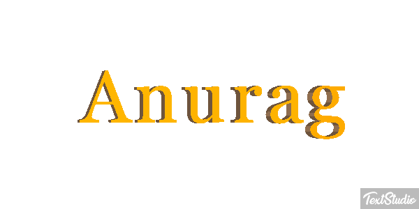 Anurag Text effect