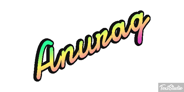 Anurag Text effect