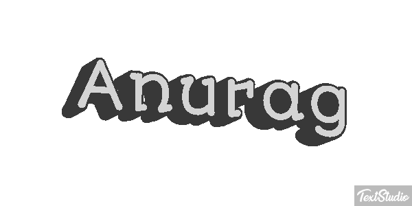 Anurag Text effect