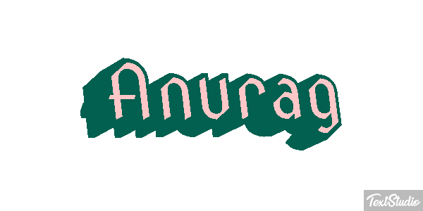 Anurag Text effect