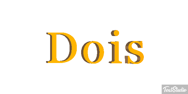 Dois Texteffekt