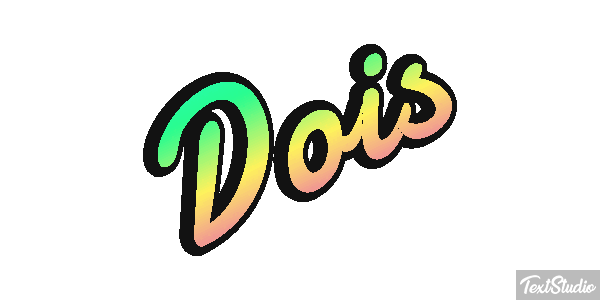 Dois Texteffekt