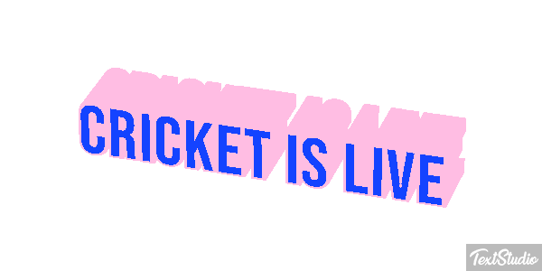 Cricket Is Live Efekt tekstowy