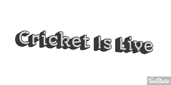 Cricket Is Live Efekt tekstowy