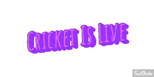 Cricket Is Live Efekt tekstowy