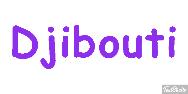 Djibouti Text effect