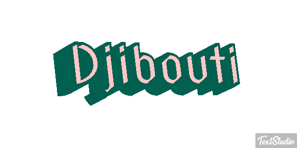Djibouti Text effect