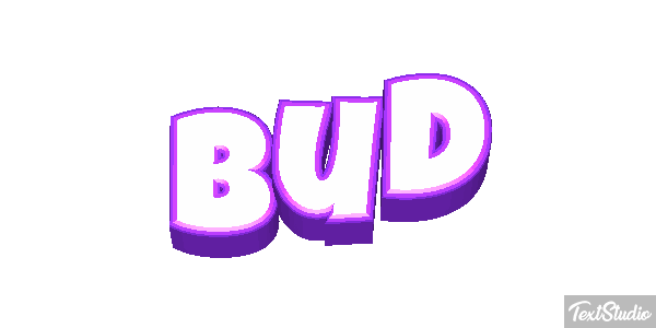Bud Text effect