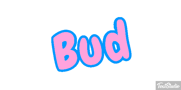Bud Text effect