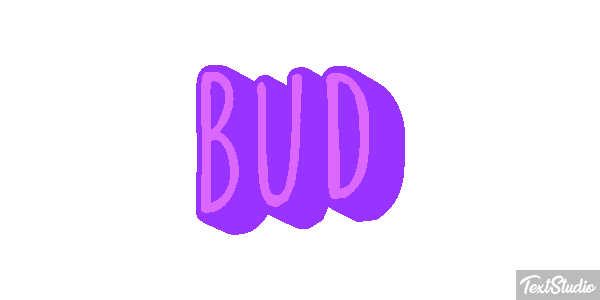 Bud Text effect