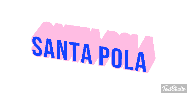 Santa Pola Effetto testo
