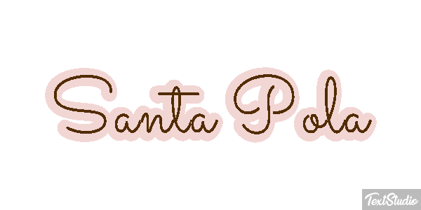 Santa Pola Effetto testo