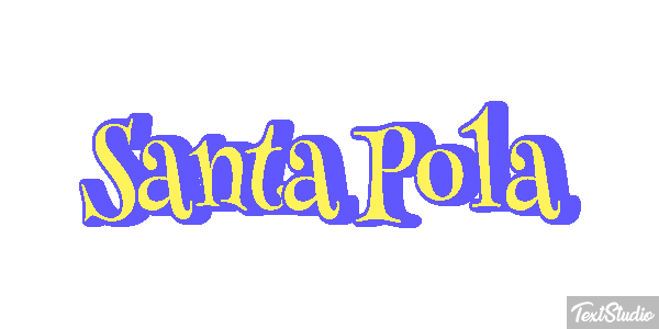 Santa Pola Effetto testo