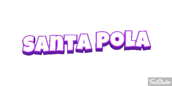 Santa Pola Effetto testo