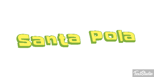 Santa Pola Effetto testo