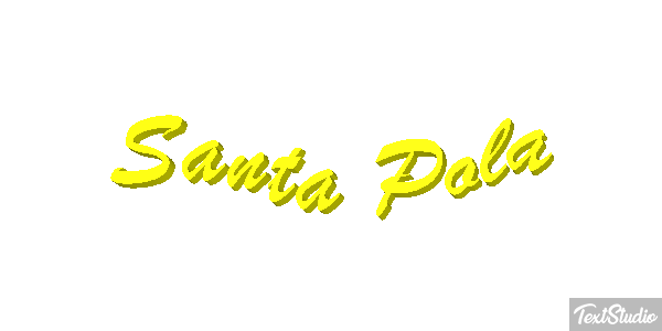 Santa Pola Effetto testo