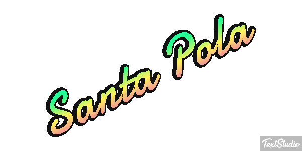 Santa Pola Effetto testo