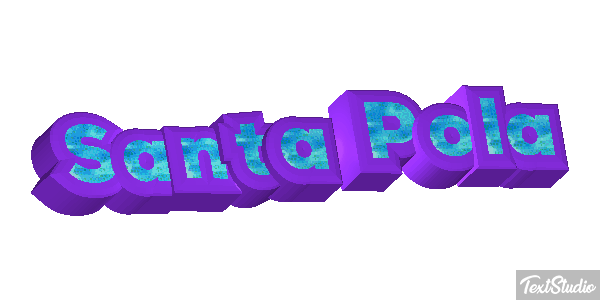 Santa Pola Effetto testo