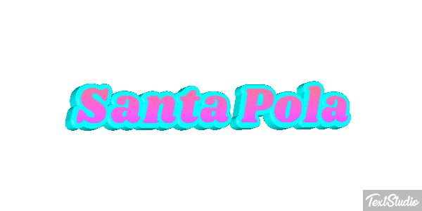 Santa Pola Effetto testo