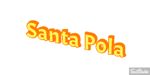 Santa Pola Effetto testo