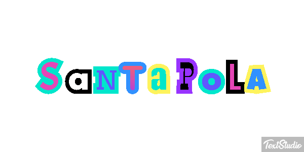 Santa Pola Effetto testo