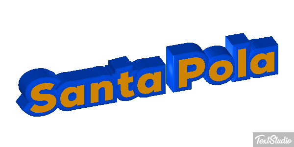 Santa Pola Effetto testo