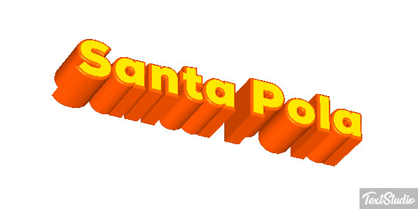 Santa Pola Effetto testo