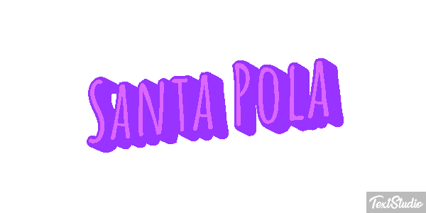 Santa Pola Effetto testo