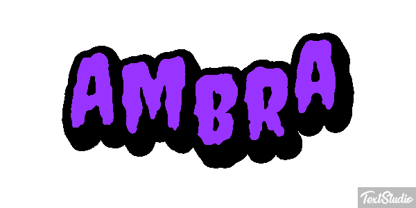 Ambra Text effect