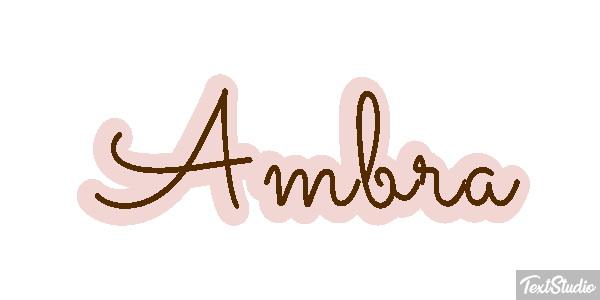 Ambra Text effect